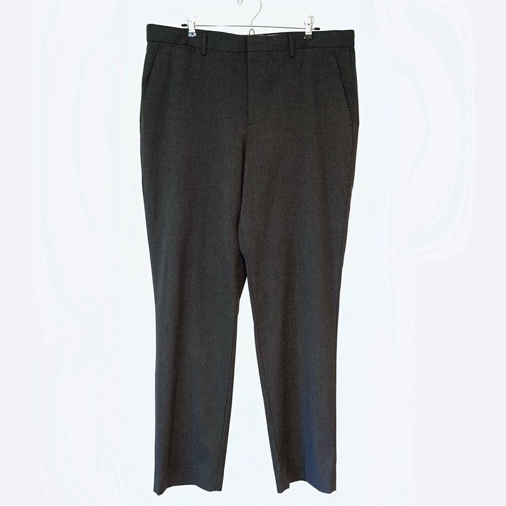 Express Classic Dress Pant Charcoal Gray 36x34